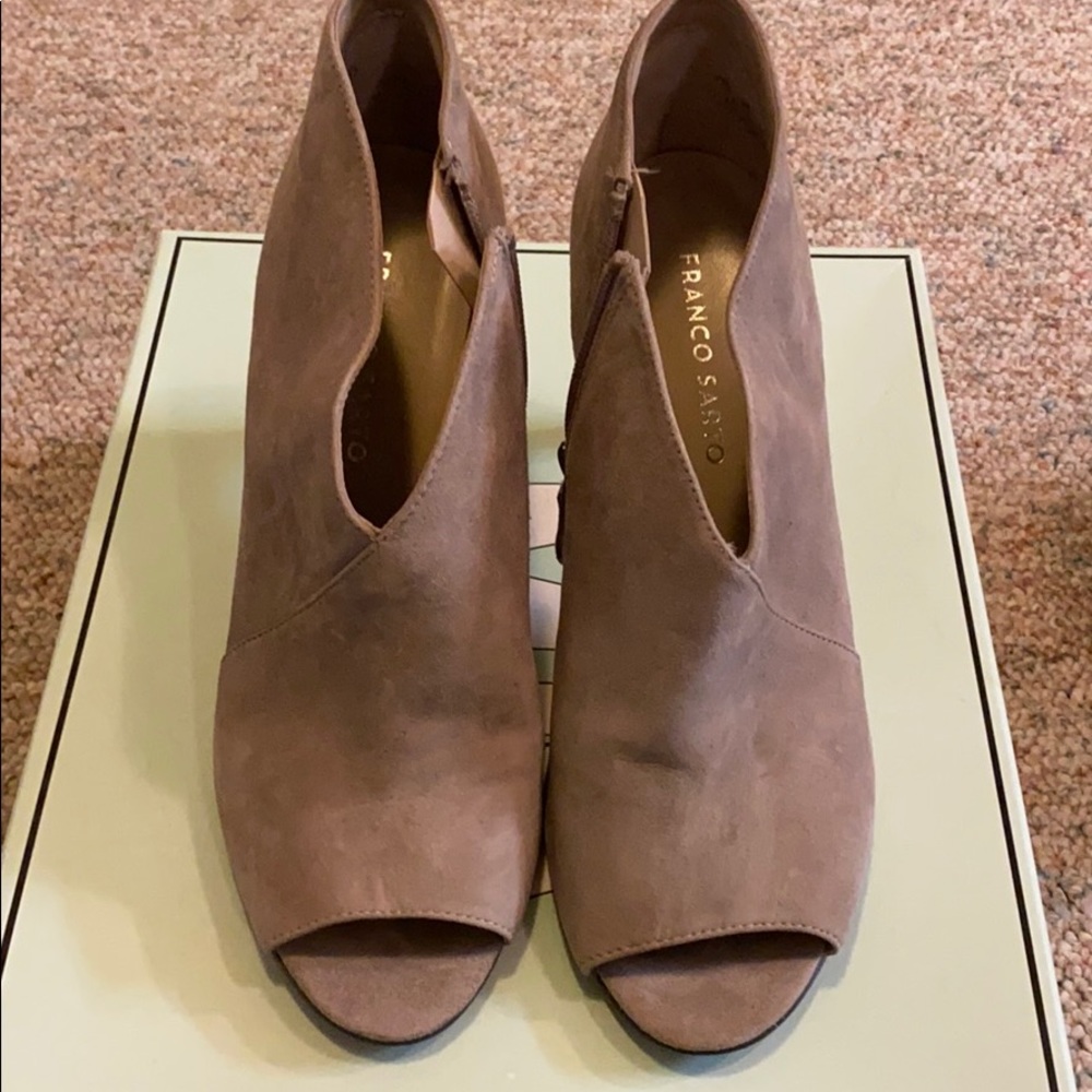 Peep Toe Booties